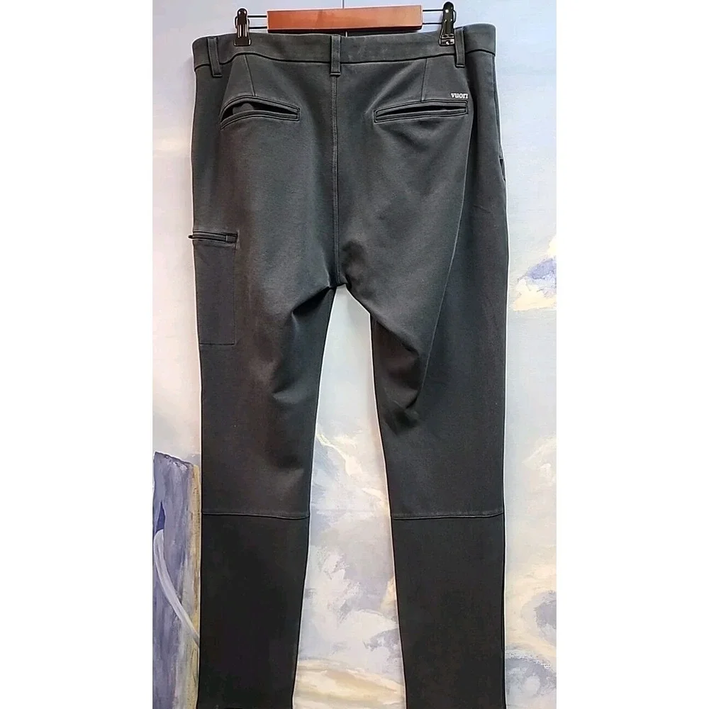 Vuori Mens 36 ' The Rise The Shine' Zip-fly Pant  Charcoal